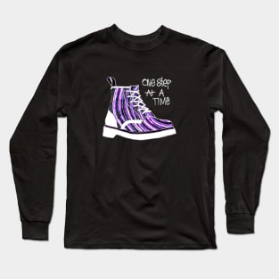 Purple Up For Military Kids Long Sleeve T-Shirt